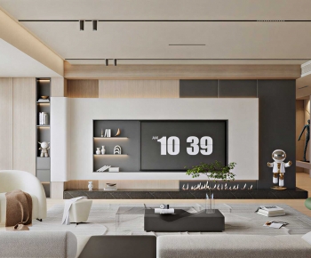 Modern A Living Room-ID:196983107
