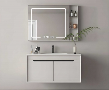 Modern Bathroom Cabinet-ID:771939848