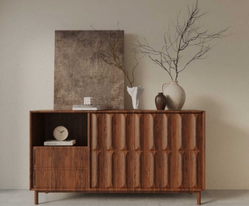 Wabi-sabi Style Entrance Cabinet-ID:596091999