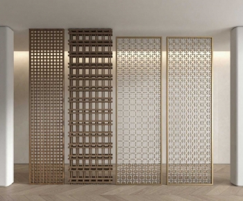 Modern Metal Screen Partition-ID:849680974