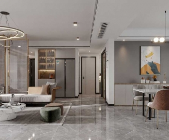 Modern A Living Room-ID:286672129