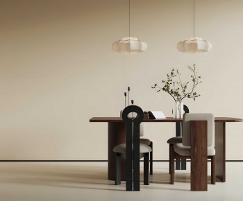 Modern Dining Table And Chairs-ID:821892029