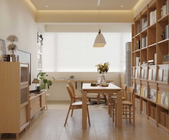 Japanese Style Dining Room-ID:250032906