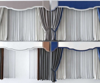 Simple European Style The Curtain-ID:685156113