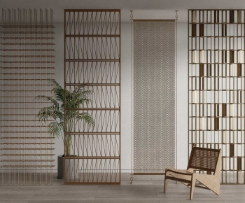 Modern Metal Screen Partition-ID:570413118