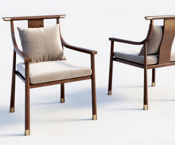 New Chinese Style Lounge Chair-ID:359693052