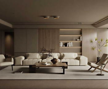 Modern A Living Room-ID:981578874