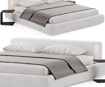 Modern Double Bed-ID:847482922