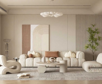 Modern A Living Room-ID:555027019