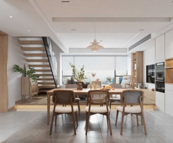 Japanese Style Dining Room-ID:779171065