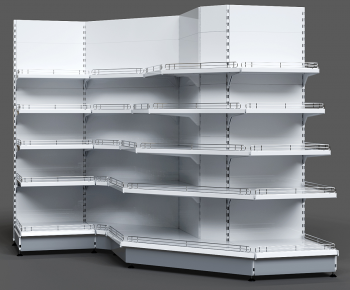 Modern Supermarket Shelf-ID:984441044