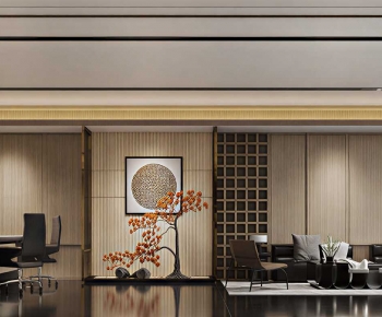 New Chinese Style Manager's Office-ID:241961009