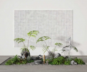 New Chinese Style Plant Landscaping-ID:495626934