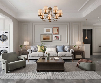 American Style A Living Room-ID:532030114