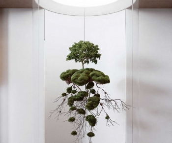 Modern Plant Landscaping-ID:879776951