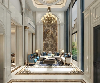 European Style A Living Room-ID:431962014