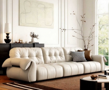 Modern Three-seat Sofa-ID:803577901