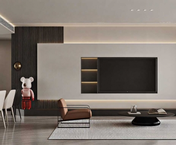 Modern A Living Room-ID:896358012