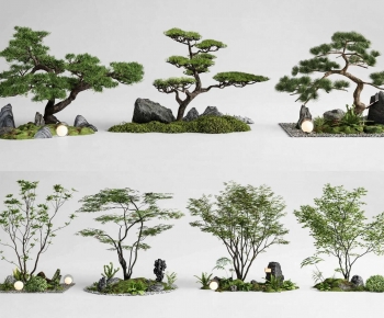 New Chinese Style Plant Landscaping-ID:630208979