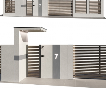 Modern Fence-ID:656096942