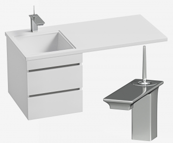 Modern Bathroom Cabinet-ID:440241107