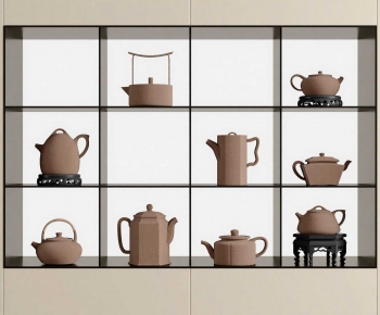 Wabi-sabi Style Tea Set-ID:760715967