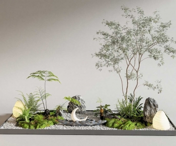 New Chinese Style Plant Landscaping-ID:150379907