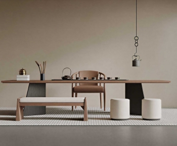 New Chinese Style Tea Tables And Chairs-ID:216217993