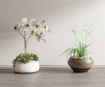 Modern Potted Green Plant-ID:875768903