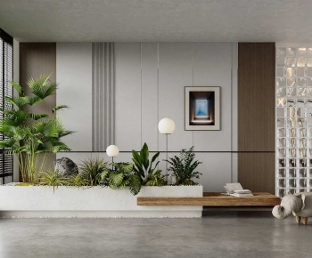 Modern Plant Landscaping-ID:289913892