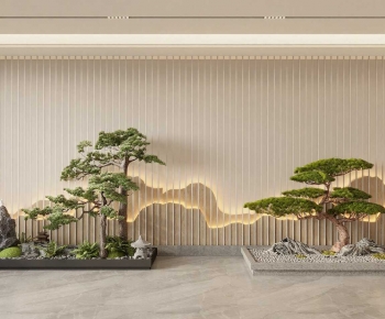 New Chinese Style Plant Landscaping-ID:941610368