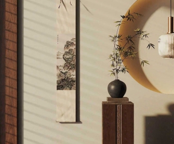 New Chinese Style Aquatic Green Plant-ID:211391939