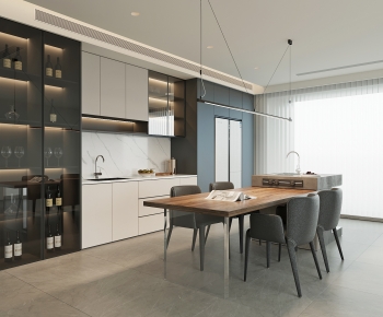 Modern Dining Room-ID:741826068