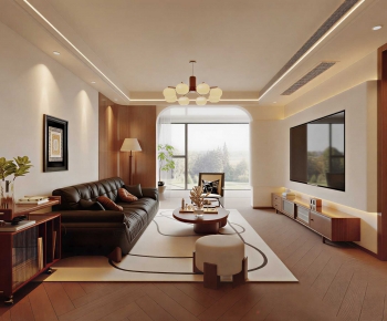 Modern A Living Room-ID:591846942