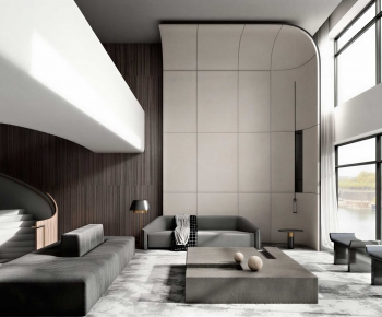 Modern A Living Room-ID:373208059