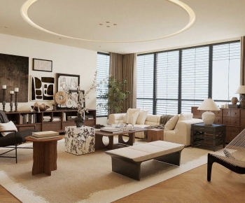 Modern A Living Room-ID:983115915