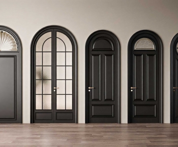 French Style Single Door-ID:980407008