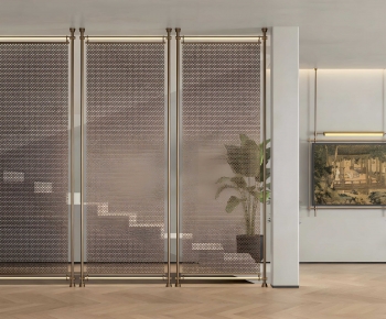 Modern Metal Screen Partition-ID:791577109