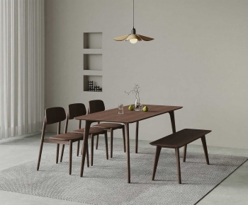 Modern Dining Table And Chairs-ID:839728129