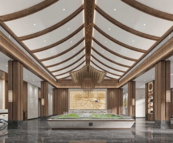 New Chinese Style Sand Table Area-ID:917238008