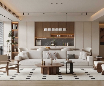 Modern A Living Room-ID:298891143