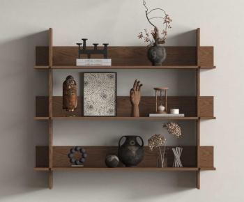 Wabi-sabi Style Shelving-ID:861993073