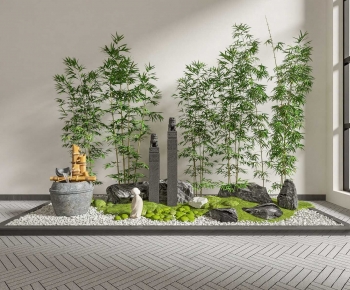 New Chinese Style Plant Landscaping-ID:974688058