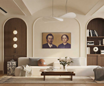 Modern A Living Room-ID:783023122