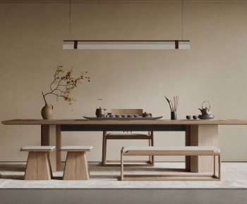 New Chinese Style Tea Tables And Chairs-ID:981326104