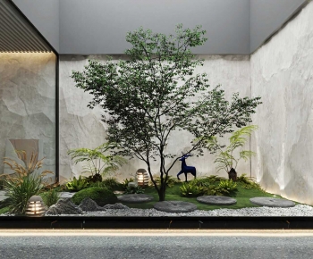 New Chinese Style Plant Landscaping-ID:117002019