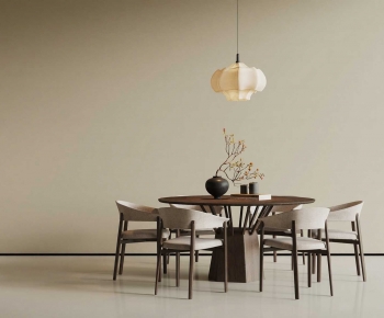Modern Dining Table And Chairs-ID:611480957