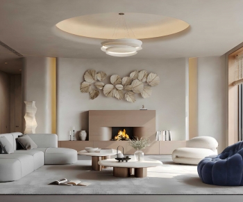 Modern A Living Room-ID:957401998