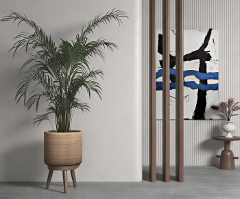 Modern Ground Green Plant Potted Plants-ID:972969062