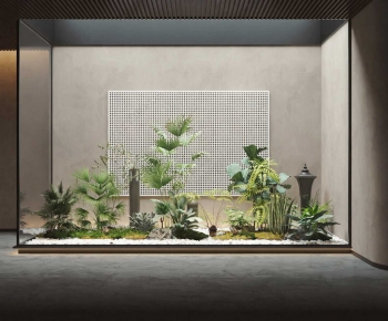 New Chinese Style Plant Landscaping-ID:661530029